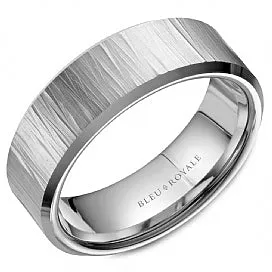 Bleu Royale 14K Gold Men's Wedding Band RYL-088Y75
