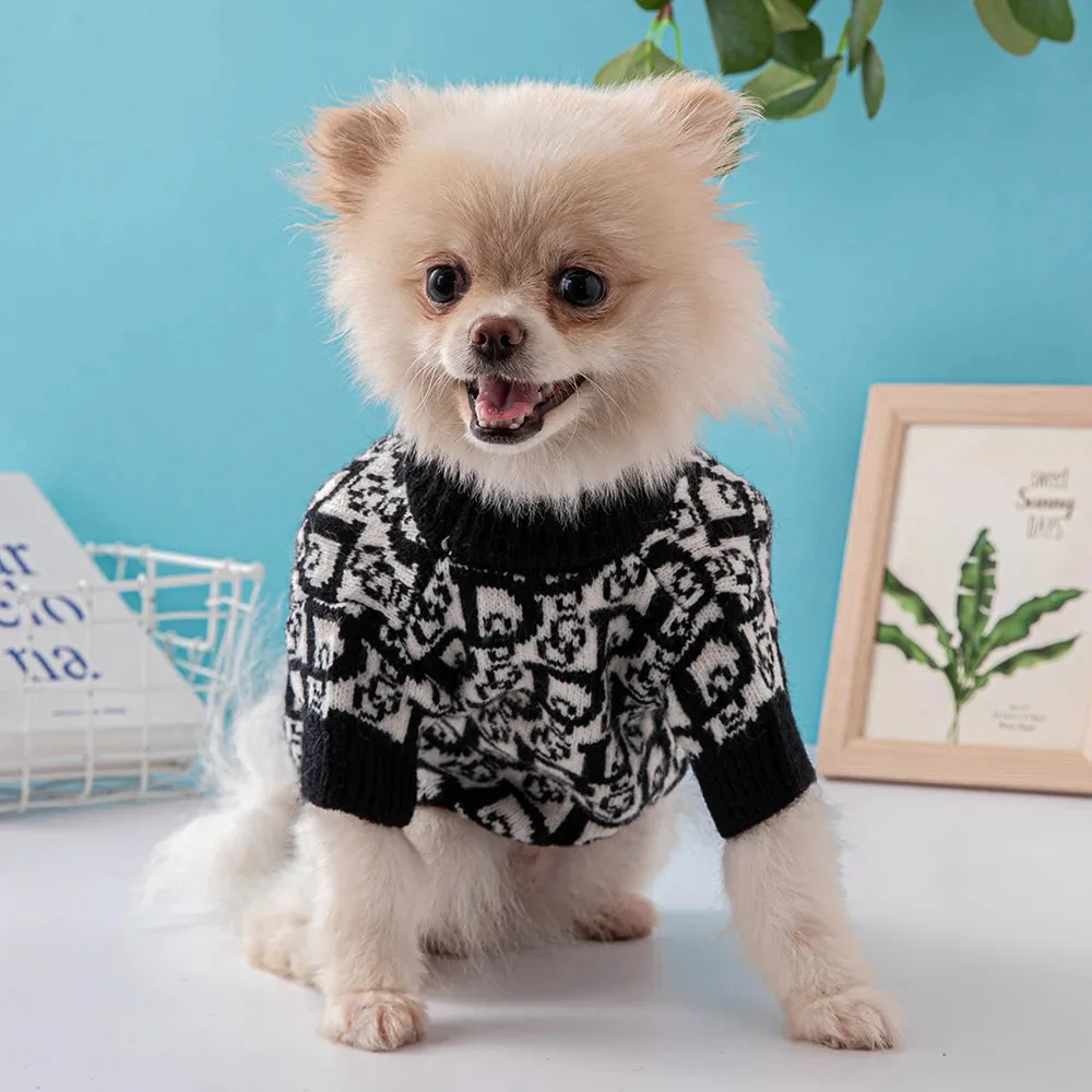 “Christian Dog” Designer Dog Sweater