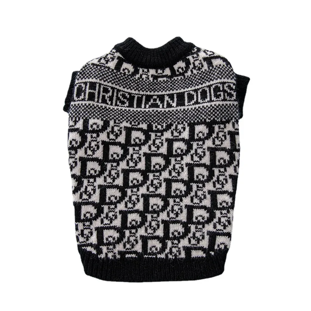 “Christian Dog” Designer Dog Sweater
