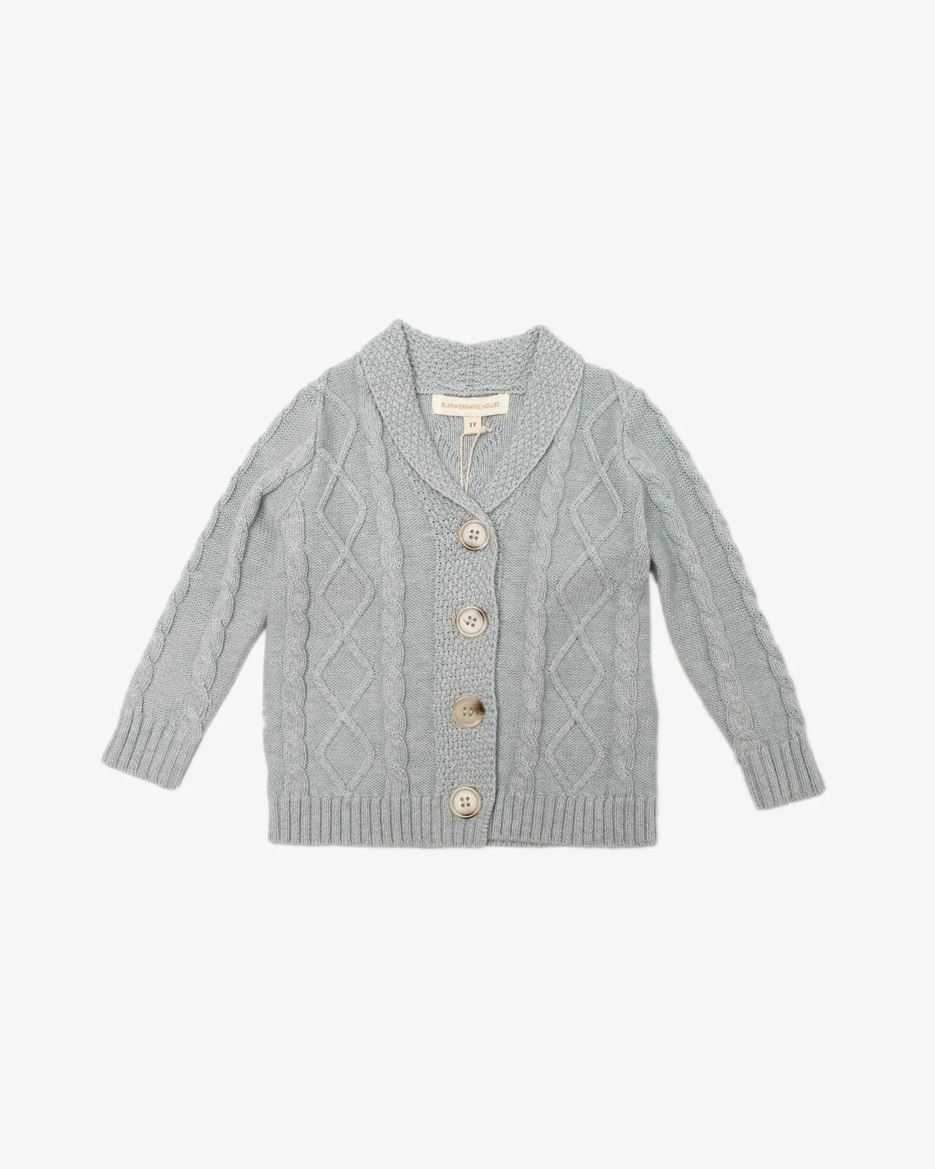 Collar Ribbed Cardigan