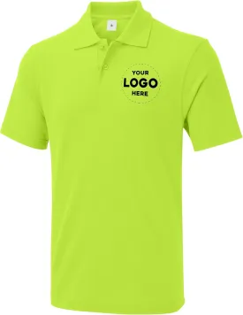 Custom Polo Shirts for Business & Leisure - Customizable, Print Personalized Logo, Team Golf Apparel, Corporate Wear