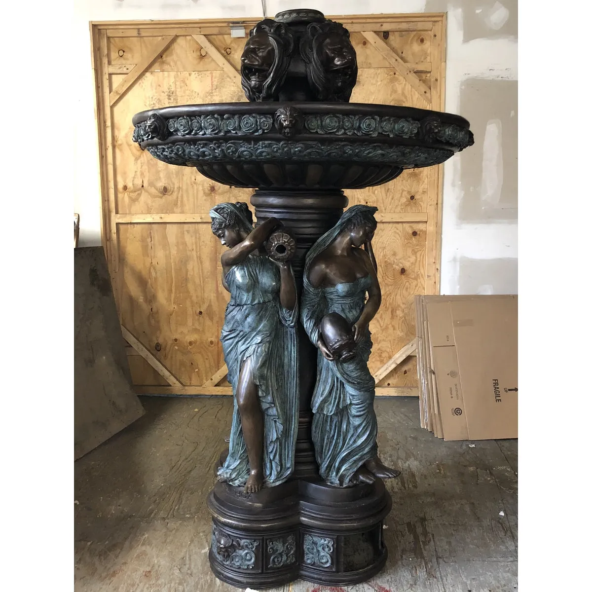 Four Seasons Lion Head Fountain