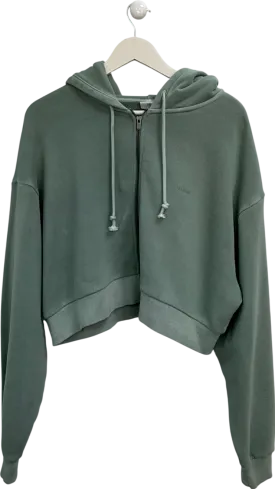 gymshark Green Relaxed Everyday Wear Zip Hoodie UK XXL