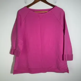 Hanes Pink Relaxed Boxy Sweatshirt