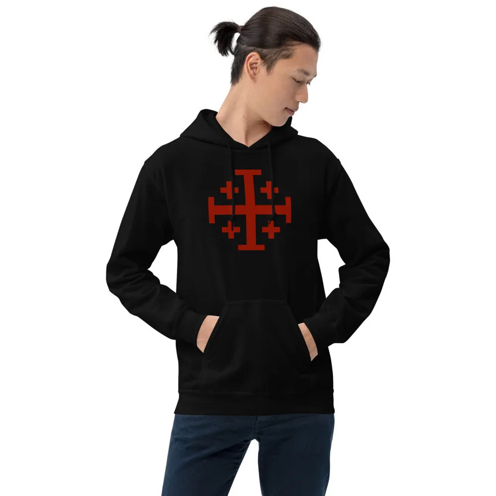 Jerusalem Cross Unisex Hoodie