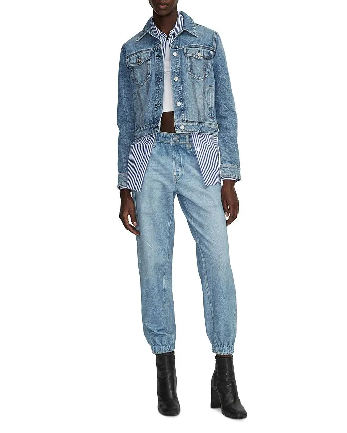 Miramar rag & bone cotton denim joggers