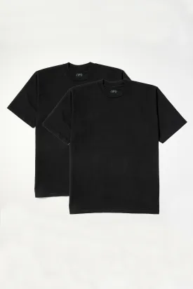 Pacific Heavy Weight 2 Tee Bundle - Black