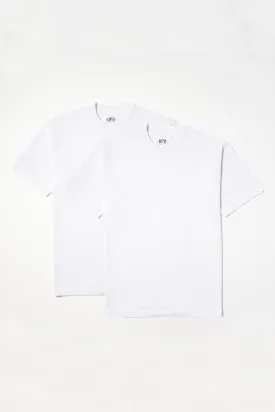 Pacific Heavy Weight 2 Tee Bundle - White