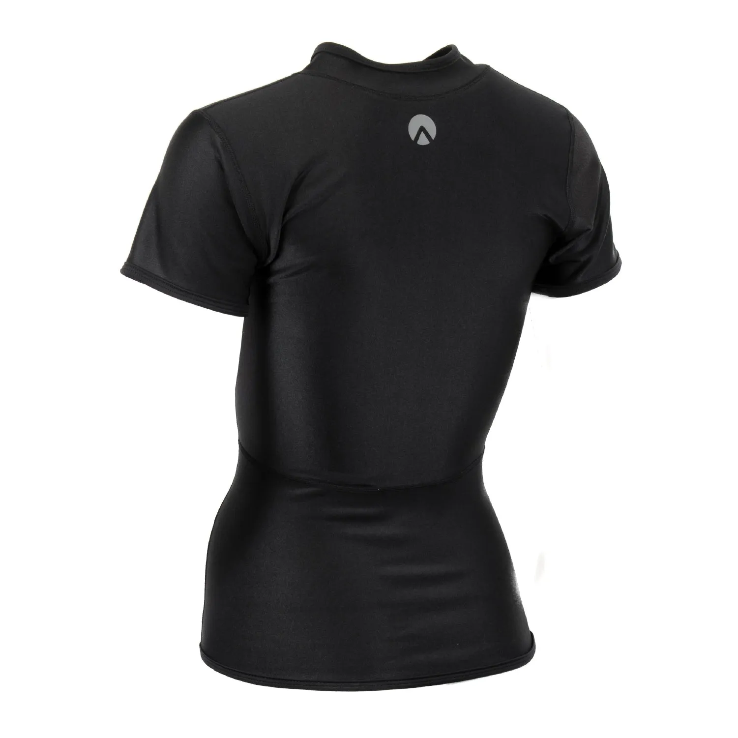 Sharkskin Chillproof Short Sleeve Chest Zip Top - Women
