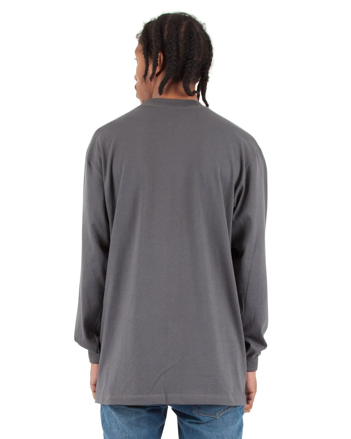 SHMHLS-Shaka Wear Drop Ship-DARK GREY