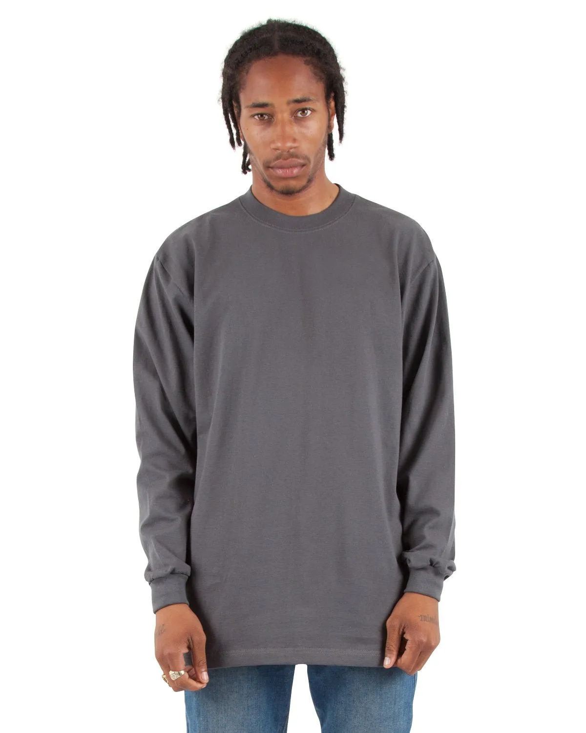 SHMHLS-Shaka Wear Drop Ship-DARK GREY