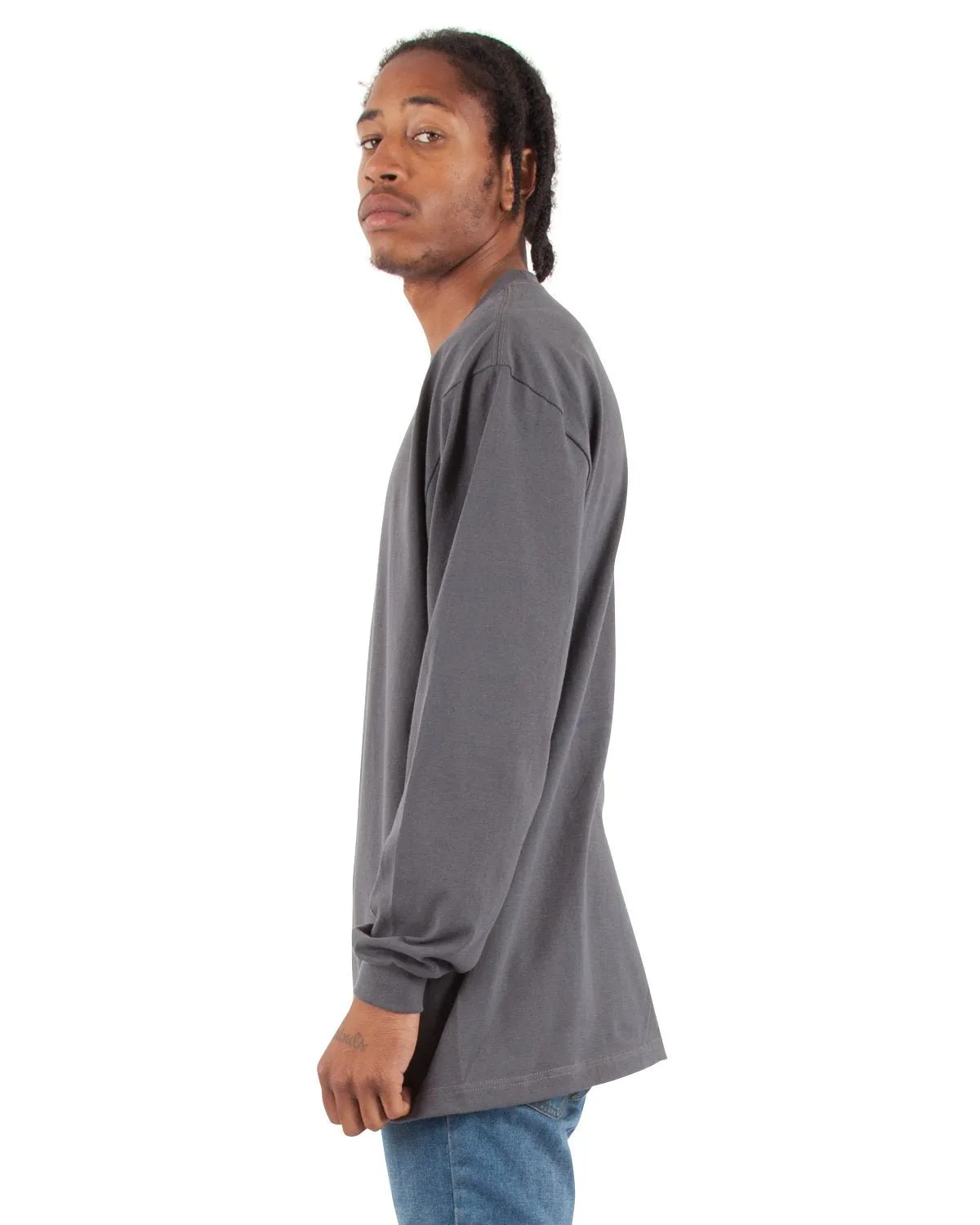 SHMHLS-Shaka Wear Drop Ship-DARK GREY