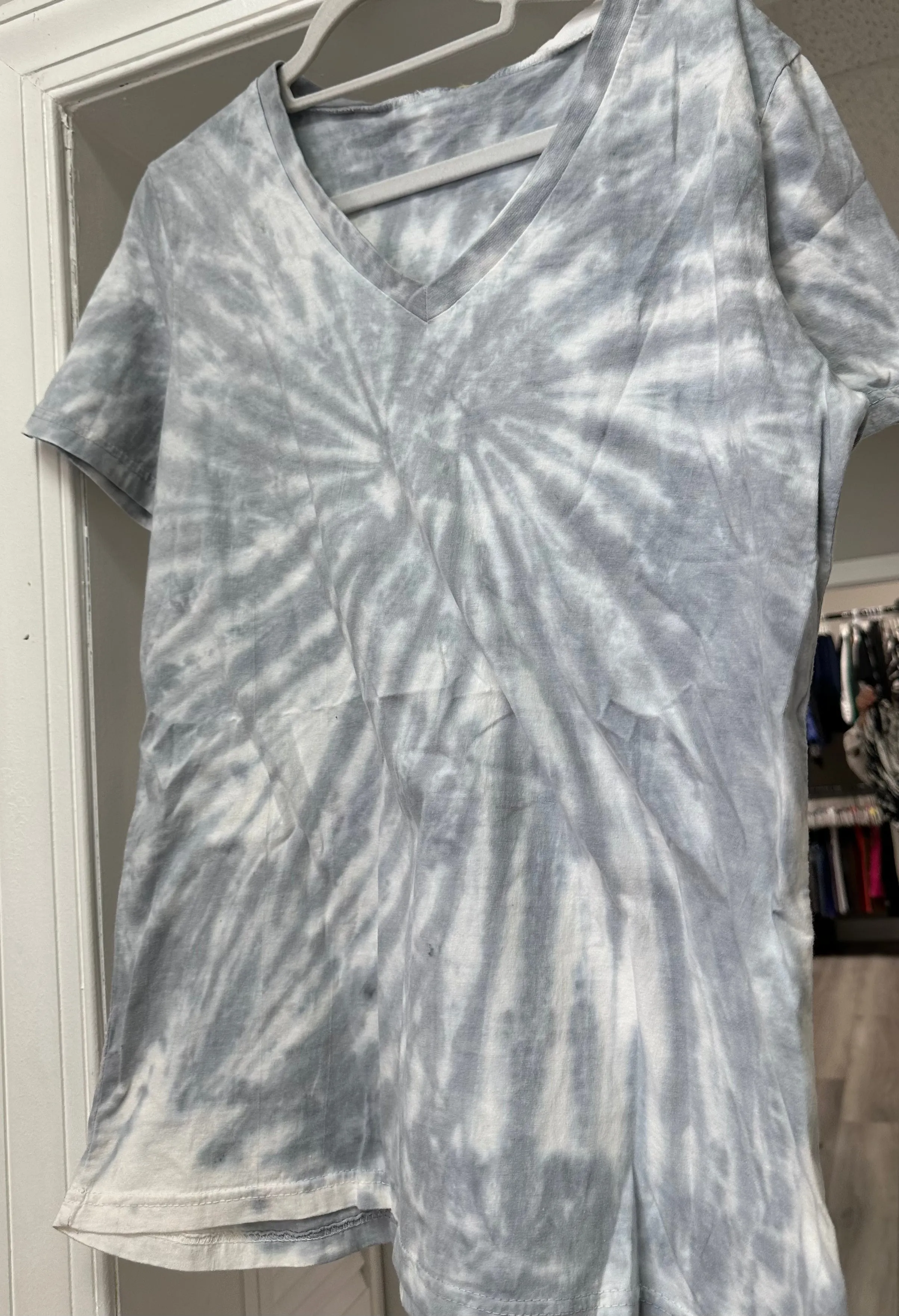 Spiral Tie Dye SS Top